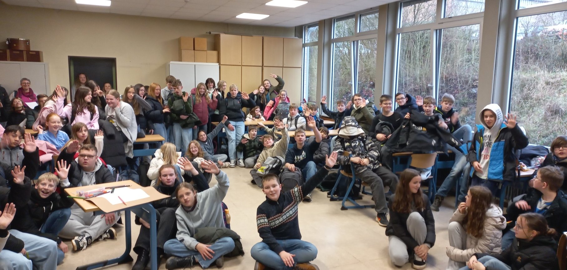 Gruppenfoto Teilnehmende Präventionstag Gewalt hat keine Chance