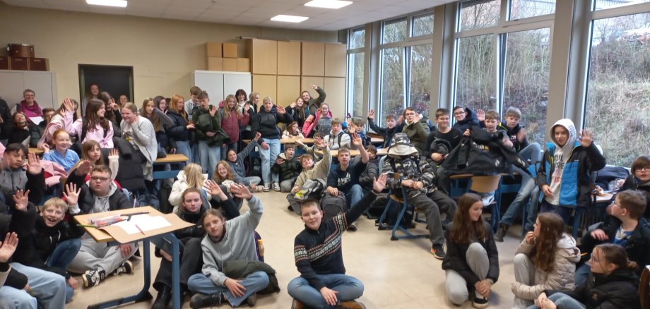 Gruppenfoto Teilnehmende Präventionstag Gewalt hat keine Chance