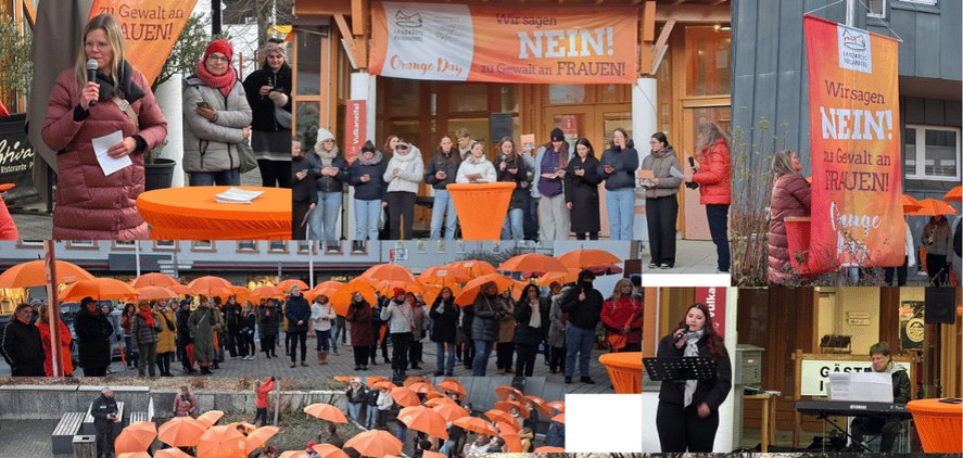 Design ohne Titel - 1 Collage mit Fotos vom Orange Day 2025