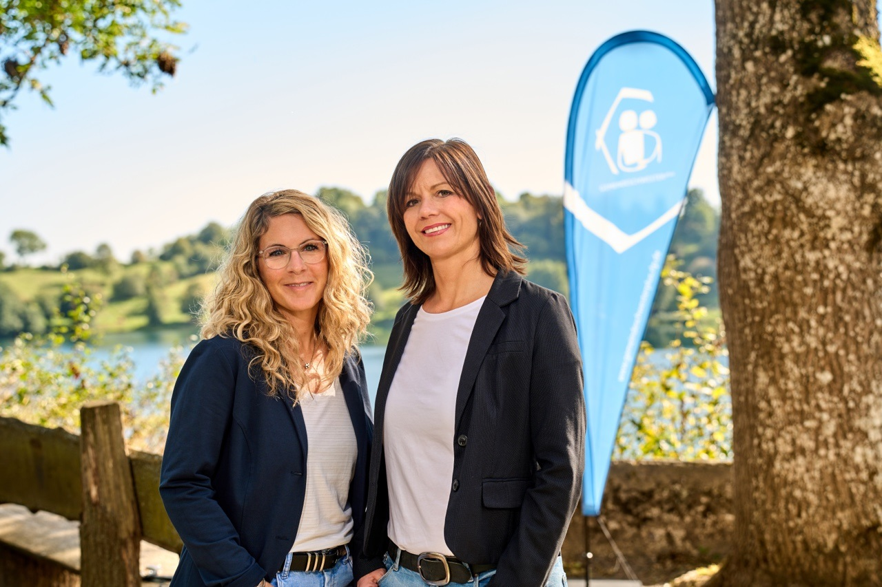 Gemeindeschwesternplus im Landkreis Vulkaneifel. V.l.n.r.: Yvonne Surges und Elisabeth Reinarz
