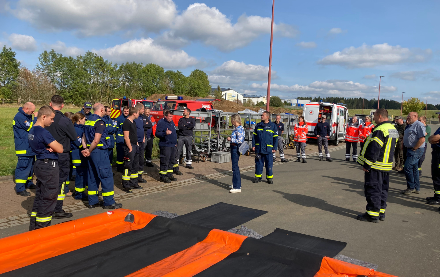 Landesübung für den Brand- und Katastrophenschutz im Landkreis Vulkaneifel