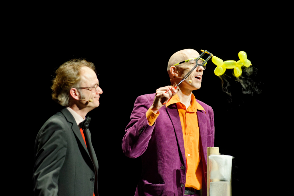 Einblicke in die Physikanten-Show.