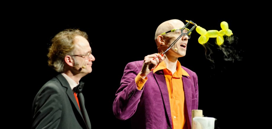 Einblicke in die Physikanten-Show.