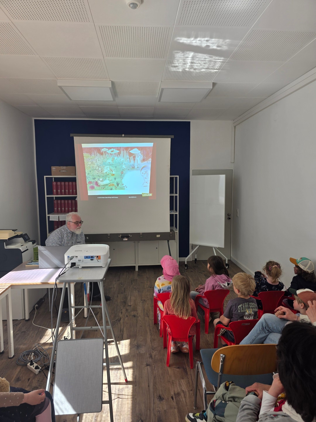 Bilderbuchkino der Kreisbibliothek, ©Pressestelle Kreisverwaltung Vulkaneifel
