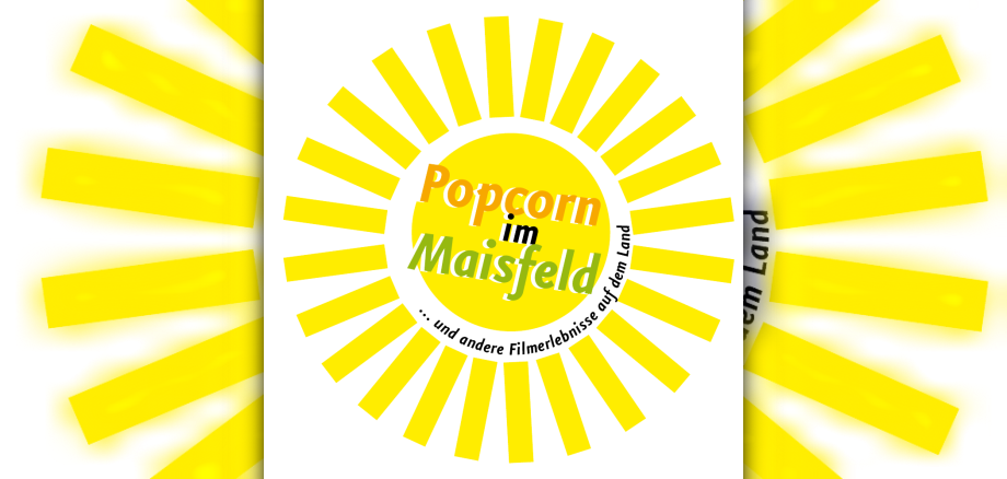 Logo Popcorn im Maisfeld
