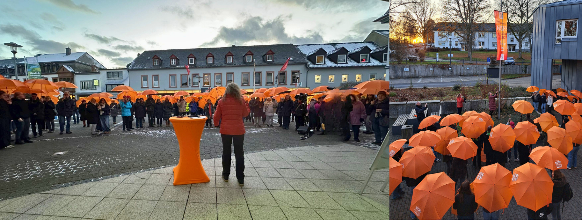 Eindrücke vom Orange Day der vergangenen Jahre.