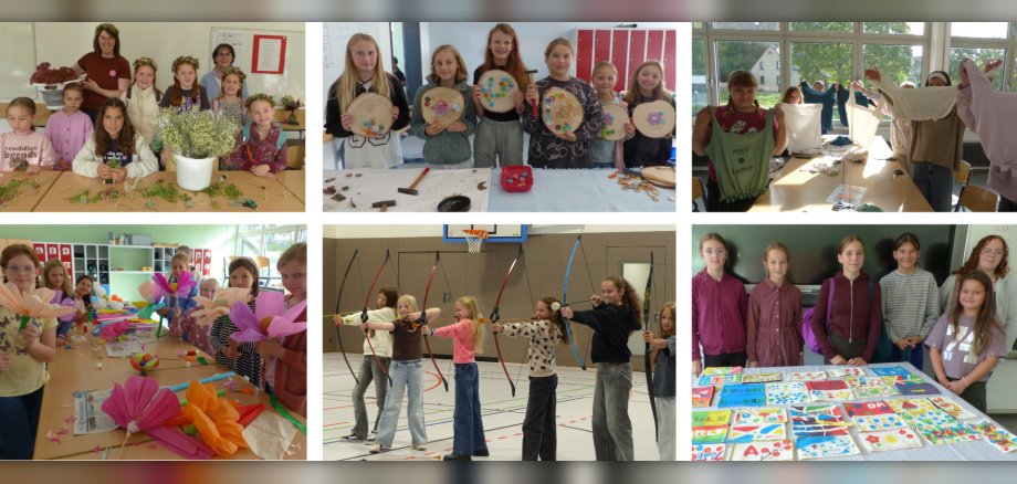 21. Mädchen-Kreativ-Tag in Hillesheim. 