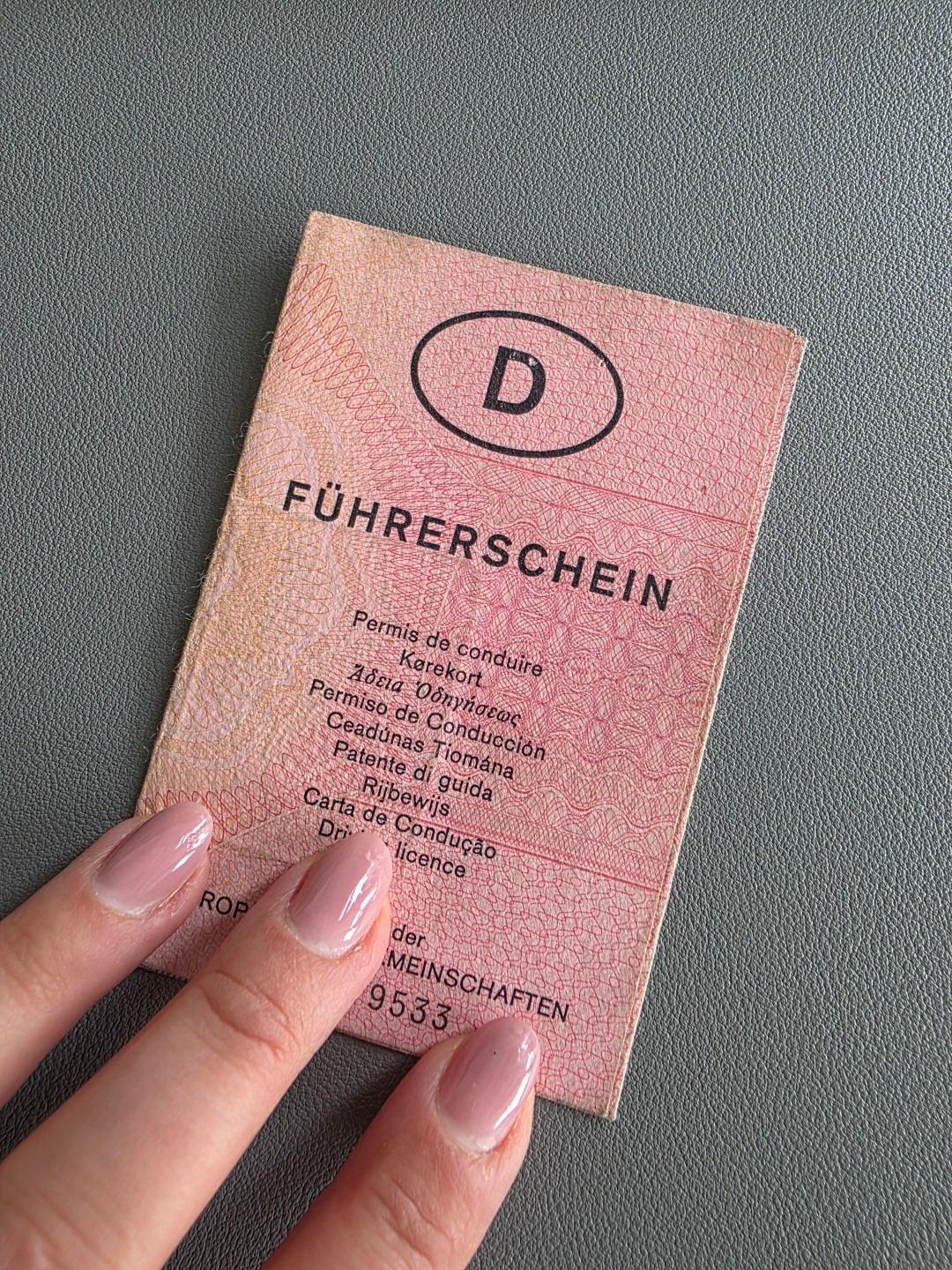alter Führerschein