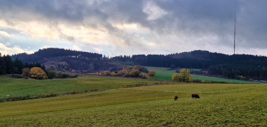 Blick auf den Scharteberg Blick auf den Scharteberg