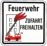 schild feuerwehr