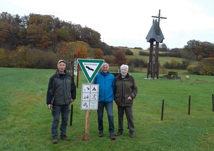 Naturschutzgebiet Beschilderung Landkreis Vulkaneifel